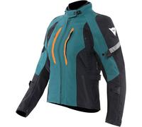 Dainese Mangen Absøluteshell, giacca tessile impermeabile donna 38 female Blu/Nero/Arancione
