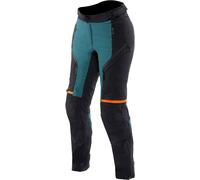 Dainese Mangen Absøluteshell, pantaloni tessili impermeabili da 42 female Blu/Nero/Arancione