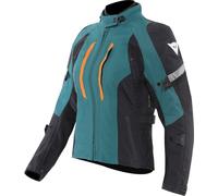 Dainese Mangen Absoluteshell Pro impermeabile Giacca tessile moto da donna, nero-blu, taglia 40 per donne
