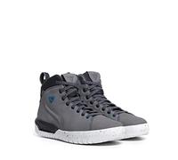 Dainese Metractive Woman D-WP Shoes, Scarpe Moto Waterproof, Donna, Grigio Scuro/Bianco, 41