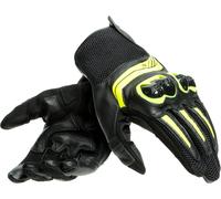 Dainese Mig 3 Unisex Guanti Moto, nero-giallo, taglia M
