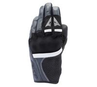 DAINESE - Namib Gloves, Guanti Moto Estivi, con Tessuto Elastico e Ventilato, Touchscreen, Man, Nero/Grigio Ferro, L