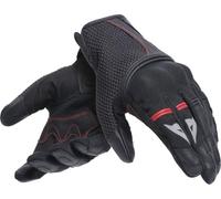 Dainese - Namib Gloves, Guanti Moto Estivi, con Tessuto Elastico e Ventilato, Touchscreen, Man, Nero/Nero, M
