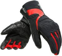 Dainese Nebula Gore-Tex Guanti da moto da donna, nero/rosso, Taglia XXS