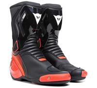 DAINESE, Nexus 2 Boots Uomo, Nero/Rosso Fluo, 41 EU