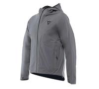 DAINESE - Omnia M Shell, Layer Moto Impermeabile, Antivento, Chiusura con Zip, Polsino Aggiustabile, Inserti Riflettenti, Shell da Uomo, Iron-Gate, L