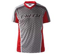 Dainese Outlet Maglia Da Enduro A Maniche Corte Dirt Red / Grey