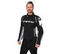 Dainese Racing 3 D-Dry Giacca In Tessuto uomo nero, taglia 48