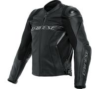 Dainese Racing 4, giacca di pelle 27 male Nero/Nero