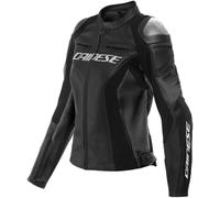 Dainese Racing 4 Giacca in pelle da moto da donna traforata, nero, taglia 50 per donne