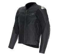 DAINESE Racing 5 Giacca in Pelle da Moto, Nero, 50