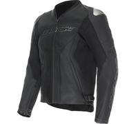 Dainese Racing 5 giacca in pelle da moto traforata, nero, Taglia Long 46