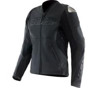 Dainese Racing 5 Giacca in pelle da moto da donna traforata, nero, taglia 38 per donne