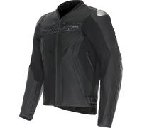 Dainese Racing 5 S26 Giacca di pelle da motociclista, nero, Taglia 60
