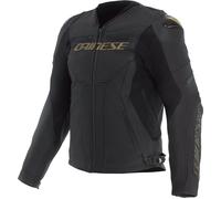 Dainese Racing 5 S26, giacca in pelle 60 male Nero/Oro
