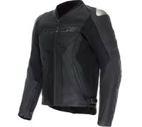 Dainese Racing 5 S26, giacca in pelle traforata 58 male Nero/Nero
