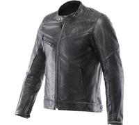 Dainese Radicale, giacca in pelle 64 male Nero