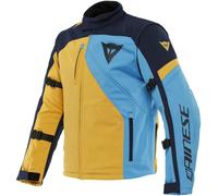 Giacca Tessuto Dainese Ranch Tex Mineral-Yellow/Black-Iris/Light-Blue Taglia:48