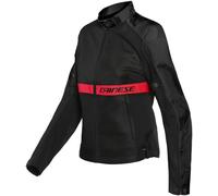 Dainese Ribelle Air Tex Giacca tessile moto da donna, nero-rosso, taglia 46 per donne