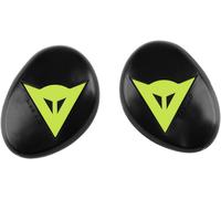Dainese RSS 4.0 Cursori per ginocchia, nero/giallo, Taglia unica
