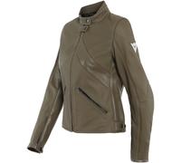 Dainese Santa Monica Giacca in pelle moto donna traforata, marrone, taglia 38 per donne
