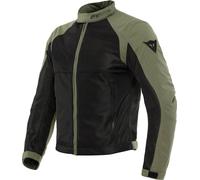 Dainese Sevilla Air Tex Giacca tessile moto, nero-verde, taglia 48 per maschi