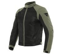 Dainese - Sevilla Air Tex Jacket, Giacca Moto Uomo Estiva, Giubbotto Traspirante e Leggero con Mesh Traforata per Massima Libertà di Movimento, Nero/Grigio
