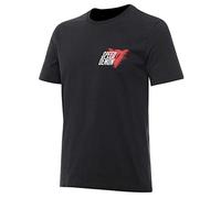 DAINESE - Speed Demon Veloce T-Shirt, T-Shirt Casual a Girocollo, in Cotone, Uomo, Jet-Black, L