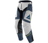 DAINESE - Sterrato Tex Pants, Pantaloni Moto in Tessuto, Uomo, Grigio Ghiaccio/Blu, 54