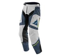DAINESE - Sterrato Tex Pants, Pantaloni Moto in Tessuto, Uomo, Grigio Ghiaccio/Blu, 54