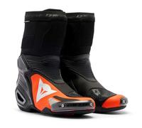 Dainese Stivali da moto Axial 2 Boots Racing Stivali, Black Red Fluo, 46 EU