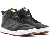 Dainese Suburb Air Scarpe da moto, nero-verde-giallo, taglia 44