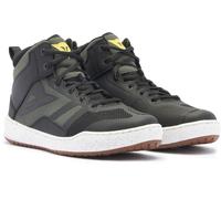 Dainese Suburb Air Scarpe da moto, nero-verde-giallo, taglia 42 per maschi