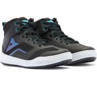 Dainese Suburb Air Scarpe moto da donna, nero-bianco-blu, taglia 41 per donne