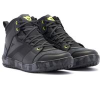 Dainese Suburb D-WP, scarpe impermeabili 42 EU male Nero/Grigio Scuro/Giallo