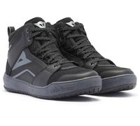 DAINESE Suburb D-WP Shoes Wmn, Scarpe Moto Impermeabili Donna, Nero/Grigio Ferro/Metal, 38 EU