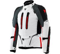 Dainese Super Adventure Absøluteshell, giacca tessile D-Dry 54 male Grigio Chiaro/Grigio/Rosso