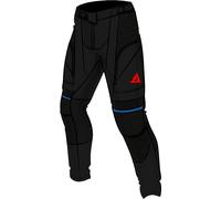 Dainese Super Adventure Absoluteshell impermeabile Moto Tessile Pantaloni, nero-blu, taglia 48 per maschi