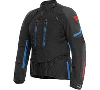 Dainese Super Adventure Absoluteshell S26 Giacca tessile da motocicletta impermeabile, nero/blu, Taglia 50