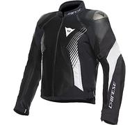 DAINESE Super Rider 2 Absoluteshell Giacca Tessile Moto, Nero/Bianco, 54