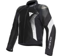 Dainese Super Rider 2 Absoluteshell S26 Giacca tessile da motocicletta, Bianco/nero, Taglia 60