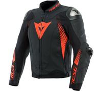 DAINESE DAINESE - Giacca Super Speed 4 Nero-Matt / Fluo-Rosso 50