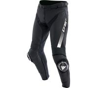 Dainese Super Speed, pantaloni in pelle 56 male Nero/Bianco