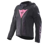 Dainese Super Sprint Air Tex Donna Giacca in tessuto (IT40) nero, taglia 36