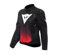 Dainese Super Sprint D-Dry impermeabile Giacca Moto Da Donna, nero/rosa, Taglia 48