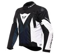 DAINESE Super Sprint D-Dry Giacca da Moto Impermeabile, Nero/Blu/Bianco, 54