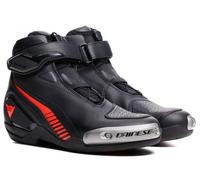 Scarpe Moto Microfibra Uomo Dainese SUPERYA Black/Red-Fluo Taglia:39