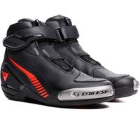 Dainese Superya Scarpe da moto, nero-rosso, taglia 38 per maschi