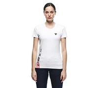DAINESE T-Shirt Logo Lady Maglietta Maniche Corte 100% Cotone Donna (Pacco da 1)