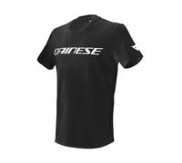 Dainese - T-Shirt, Maglietta Dainese Uomo a Maniche Corte, T-Shirt Adulto in 100% Cotone con Logo Dainese, Morbida e Fresca, Maglia Moto in Stile Classico, Stampa Durevole, Nero/Bianco